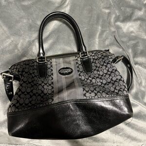 Coach black bag